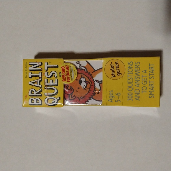 Brain Quest Kindergarten Questions and Answers to Get a Smart Start - Picture 1 of 1